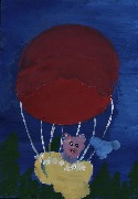 Летящий поросенок. Пименова Арина. 12 лет